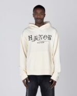 Fallen Rose Hoodie Bone worn by model