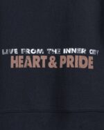 Heart & Pride Hoodie Black back print