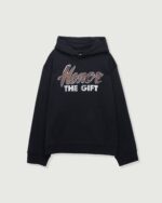 Heart & Pride Hoodie Black front view