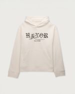Fallen Rose Hoodie Bone front view