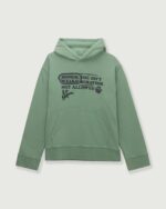 Not Allowed Hoodie Mint front view