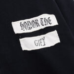 Running Shit Since 1988 Zip Hoodie Black flat front view