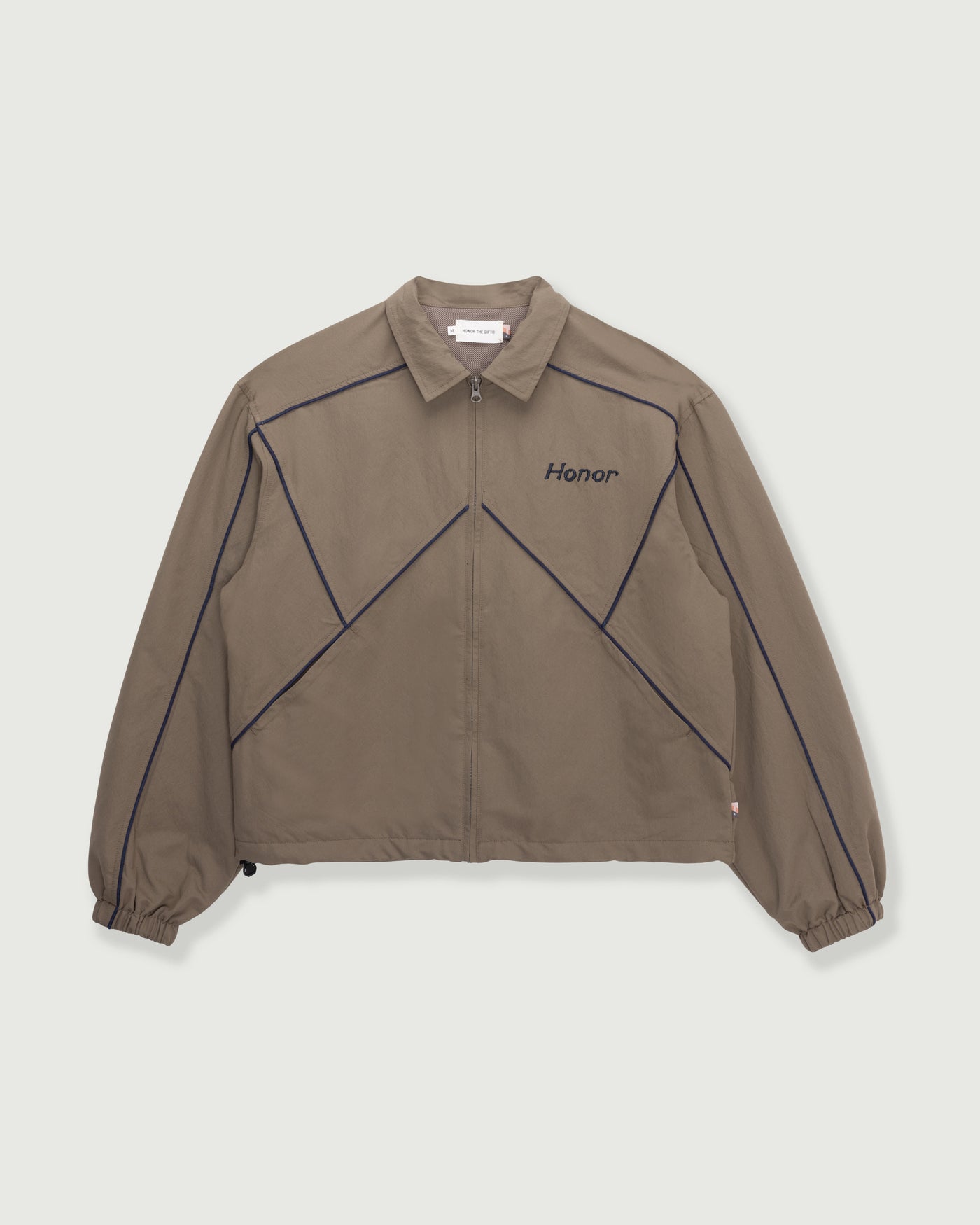 Growth Track Jacket - Pebble Growth Track Jacket Pebble front view