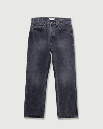 Honor 5 Pocket Denim Washed Black front view