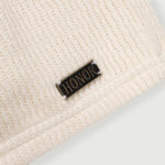 Rib Knit Drawcord 7 inch Shorts Bone back view