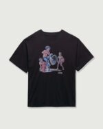Life Outside Tee Black front view