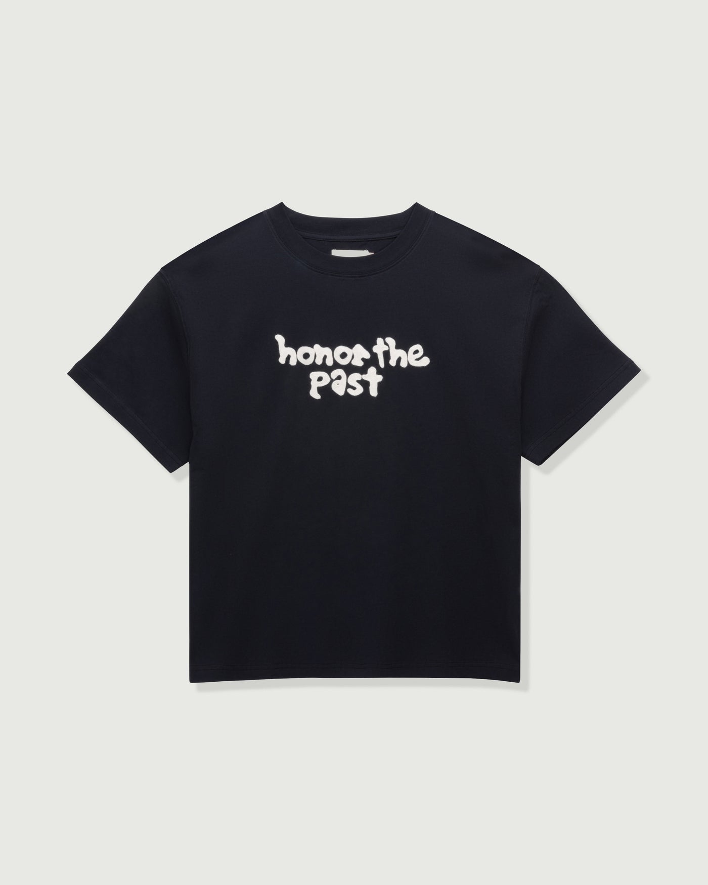 Honor The Past Tee - Black Honor The Past Tee Black front view