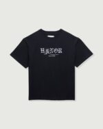 Fallen Rose Tee Black front view