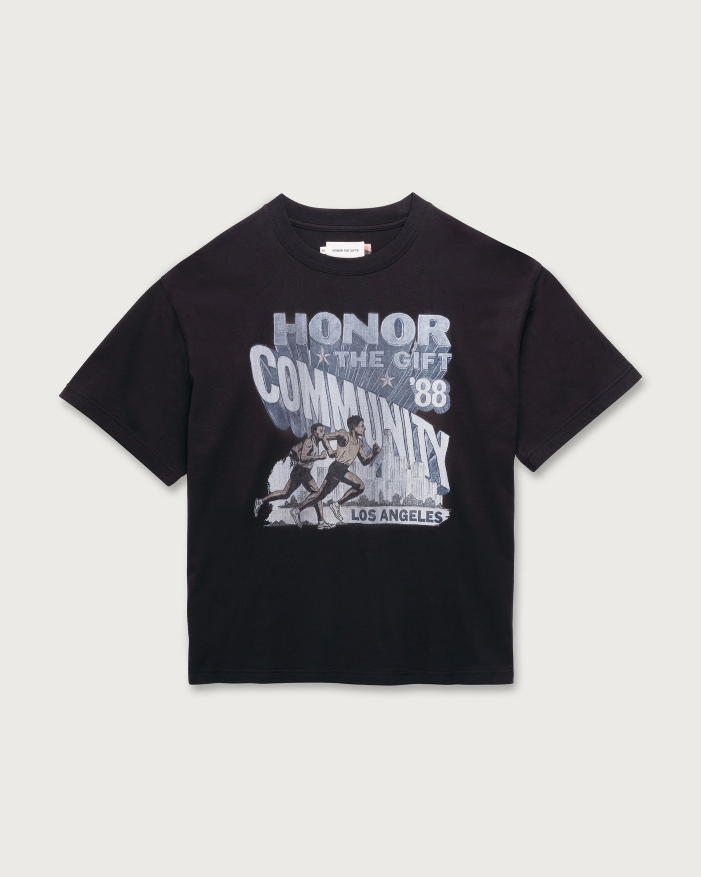 Community Tee - Black Community Tee Black front view