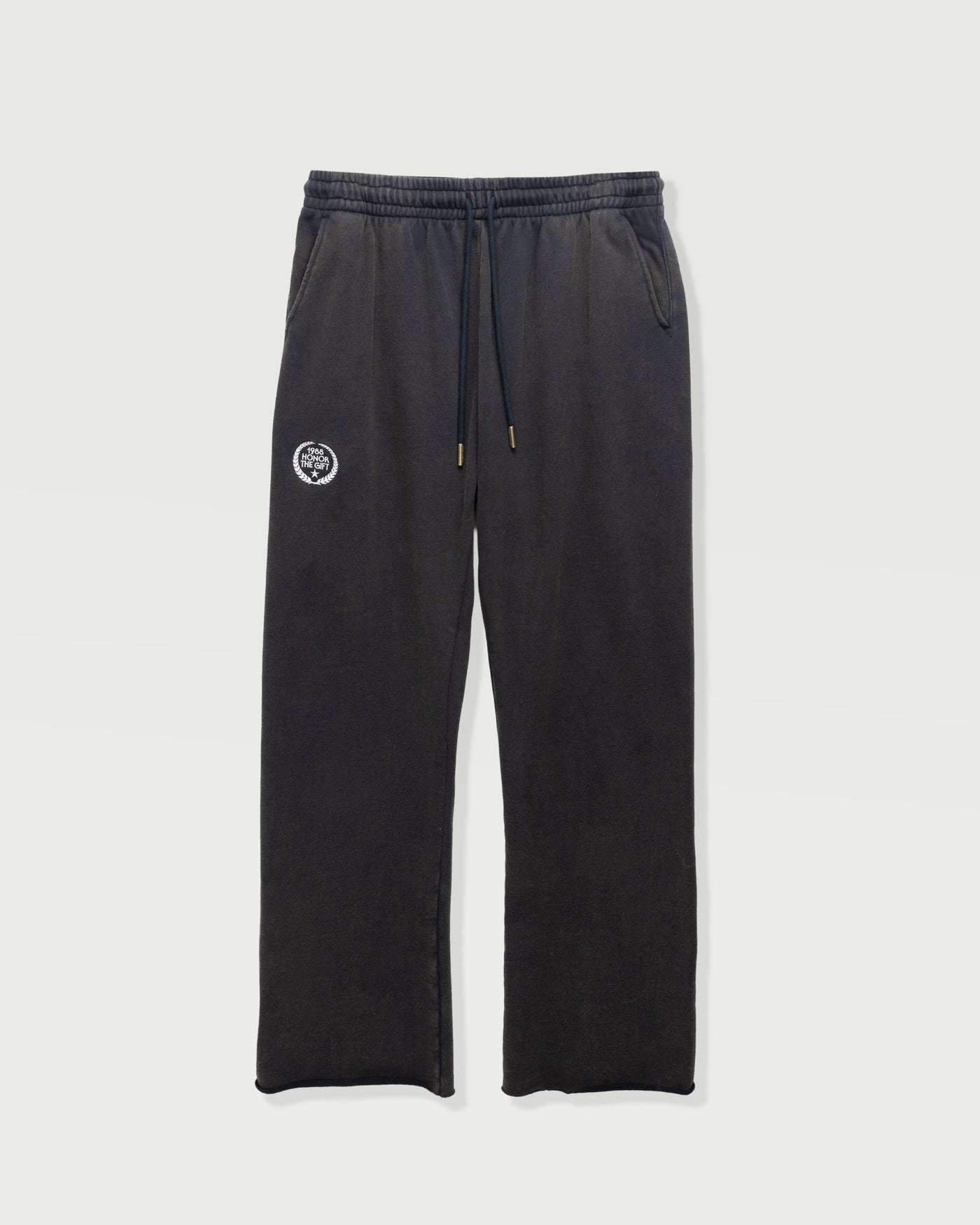 Vintage Terry Sweatpant - Vintage Black Vintage Terry Sweatpant Vintage Black front view