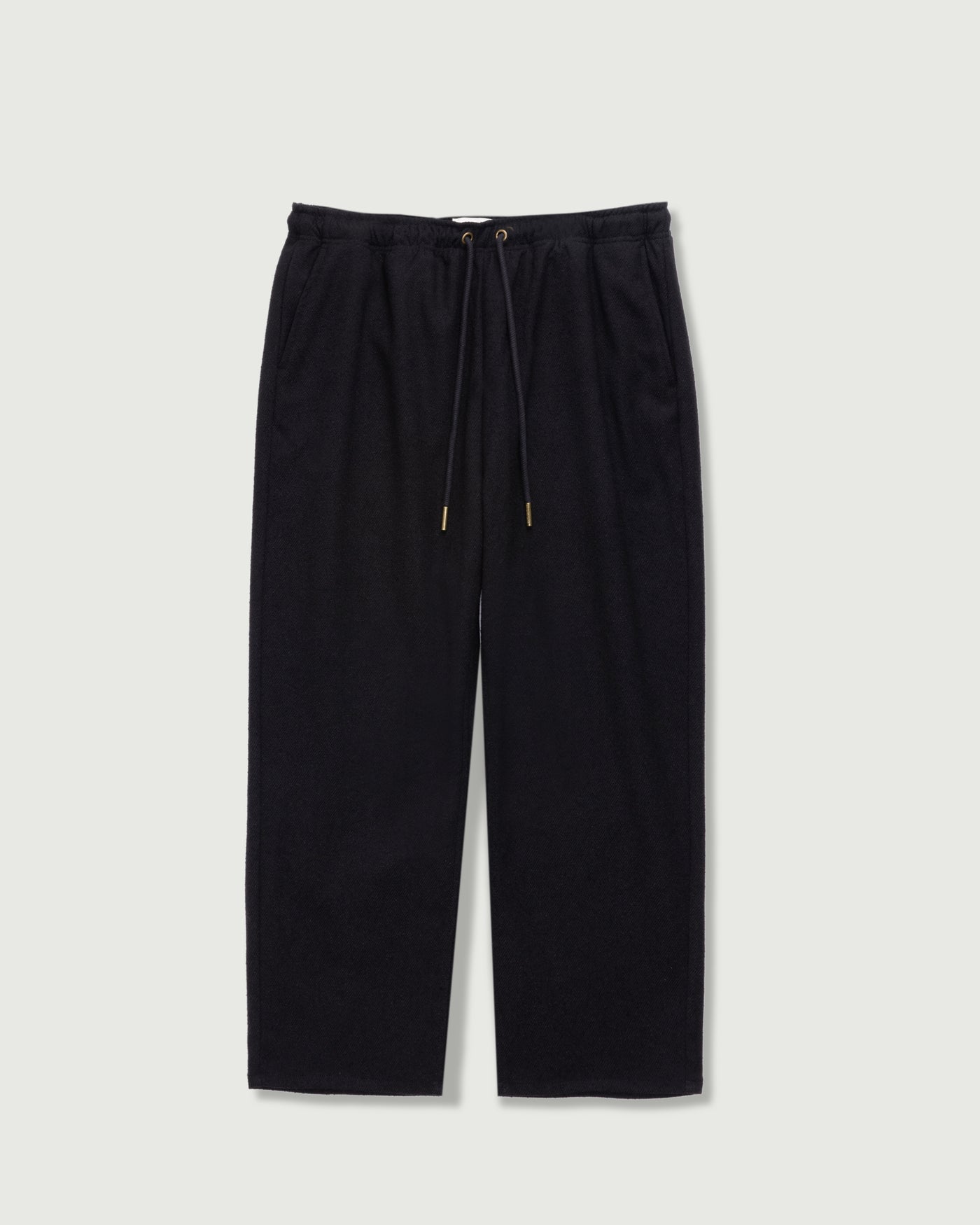 Nep Yarn Pant - Black Nep Yarn Pant Black front view