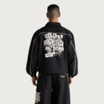 Growth Track Jacket Black side view