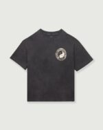 Breathe In Breathe Out Tee Black front view