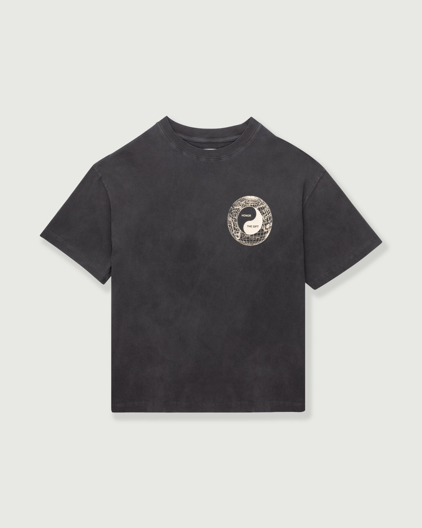 Breathe In Breathe Out Tee - Black Breathe In Breathe Out Tee Black front view