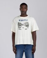 Unity Tee Bone worn by model