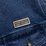 Washed Twill Trucker Indigo back view